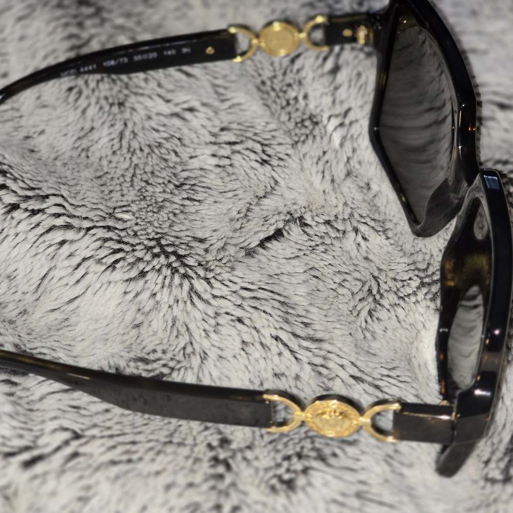 Versace Tortoise Shell Sunglasses - Picture 6 of 7